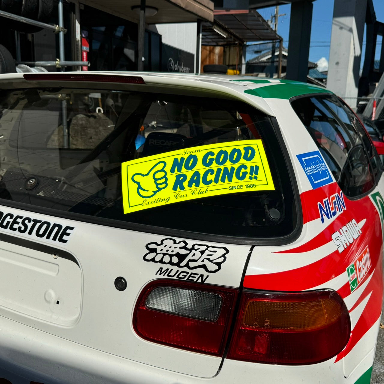 NOGOOD RACINGステッカー（ 蛍光 ）