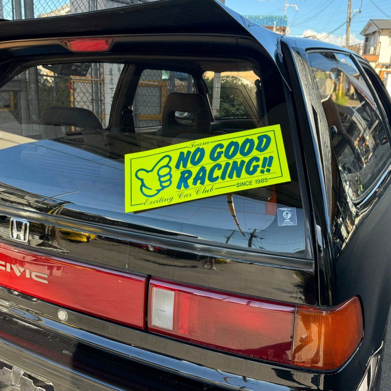 NOGOOD RACINGステッカー（ 蛍光 ）