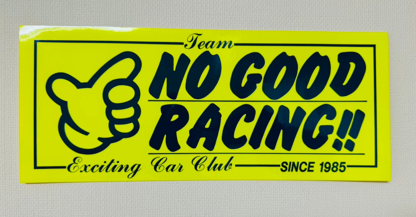 NOGOOD RACINGステッカー（ 蛍光 ）