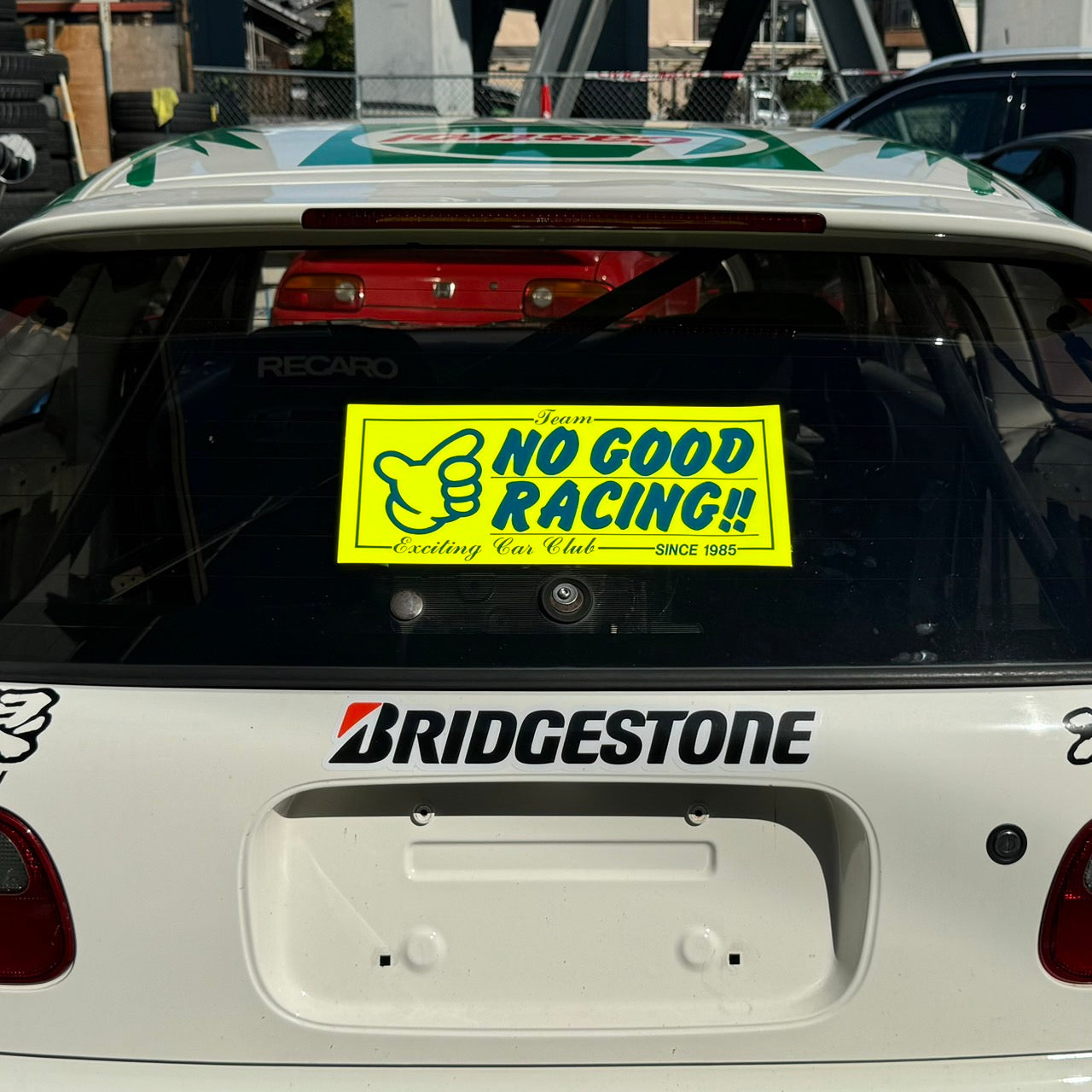 NOGOOD RACINGステッカー（ 蛍光 ）