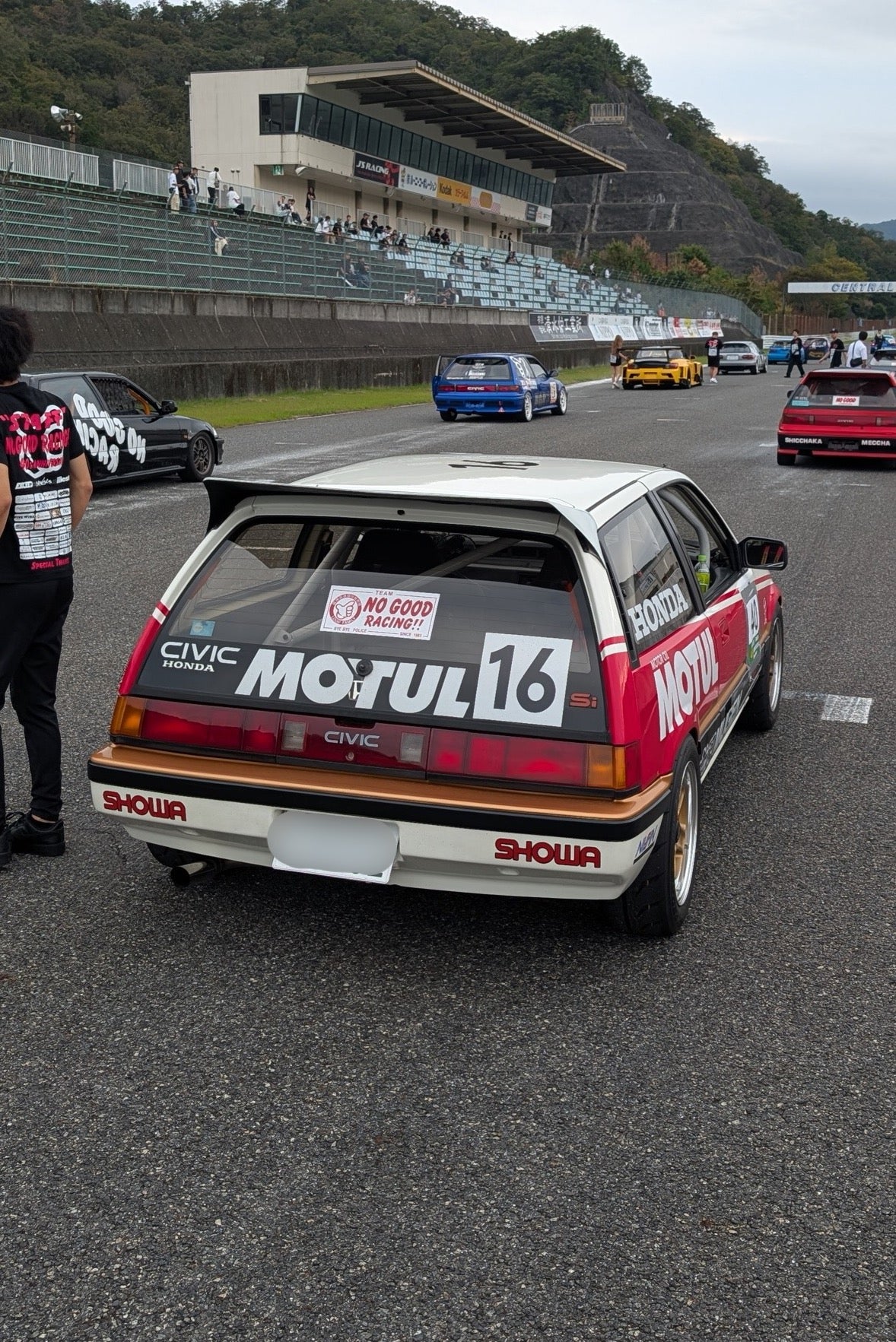 NOGOOD RACINGステッカー（ 赤 ）