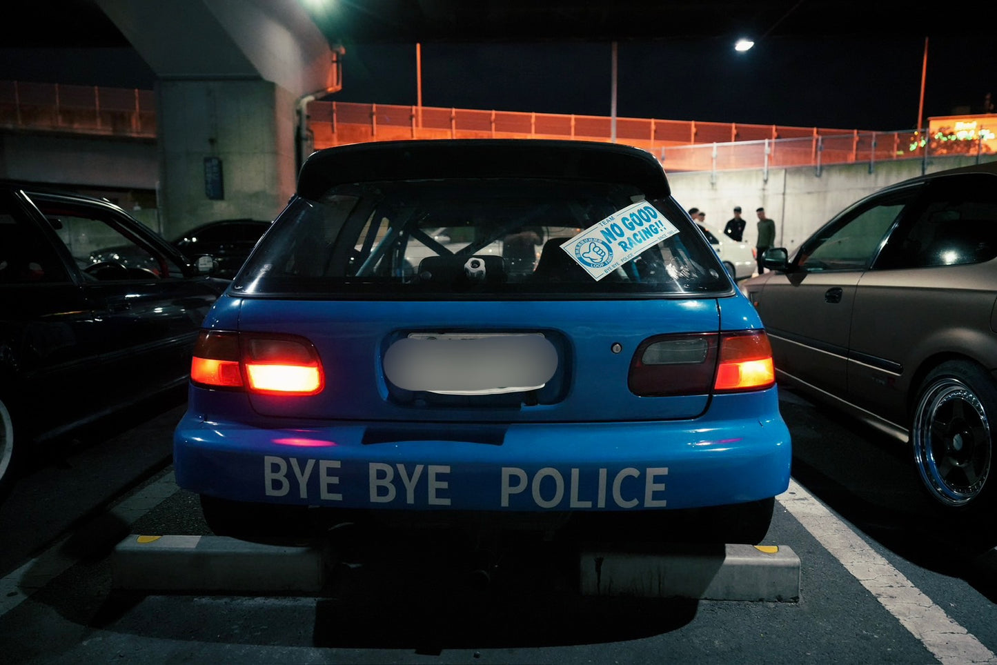 NOGOOD RACINGステッカー（ 青 ）