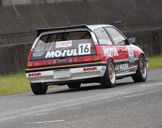 NOGOOD RACINGステッカー（ 赤 ）