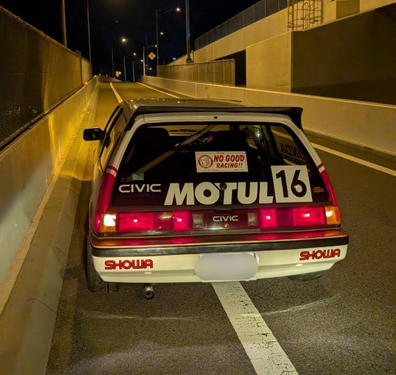 NOGOOD RACINGステッカー（ 赤 ）
