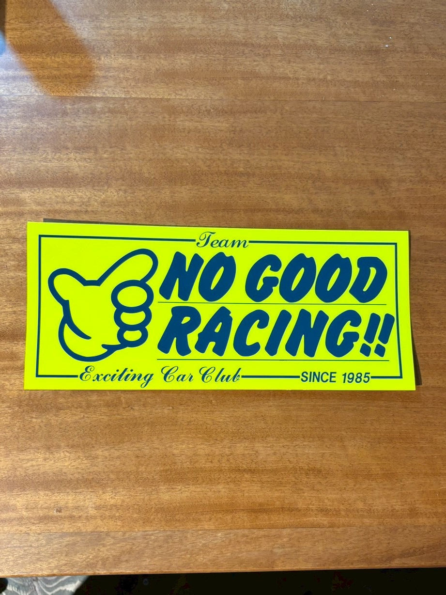 NOGOOD RACINGステッカー（ 蛍光 ）